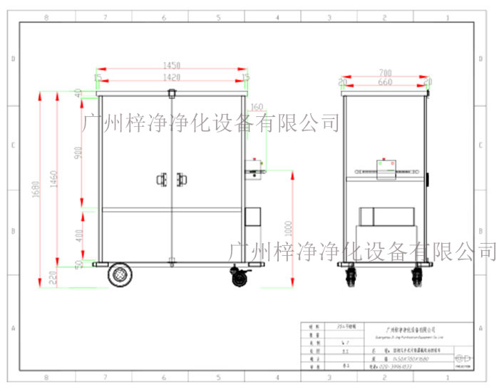 密閉式手術(shù)污染器械電動(dòng)轉運車(chē)產(chǎn)品方案設計示意圖